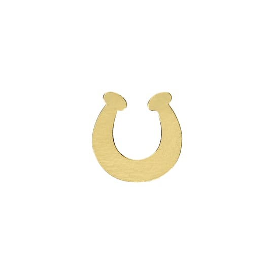 12 Packs: 20 ct. (240 total) 2" Gold Horseshoe Confetti by Celebrate It™